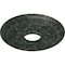 Ekena Millwork Baltimore Medallion (Canopies up to 5 1/2"), 15 3/8"OD x 4 1/4"ID x 1 1/2"P, Painted Turtle Crackle CM15BAPTC - alternate 3